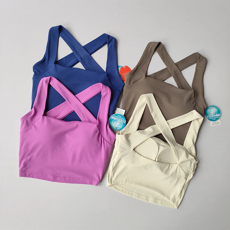 Comfort Cross Back Sports Bra