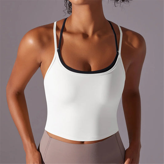 Comfort Yoga Double Strap Top